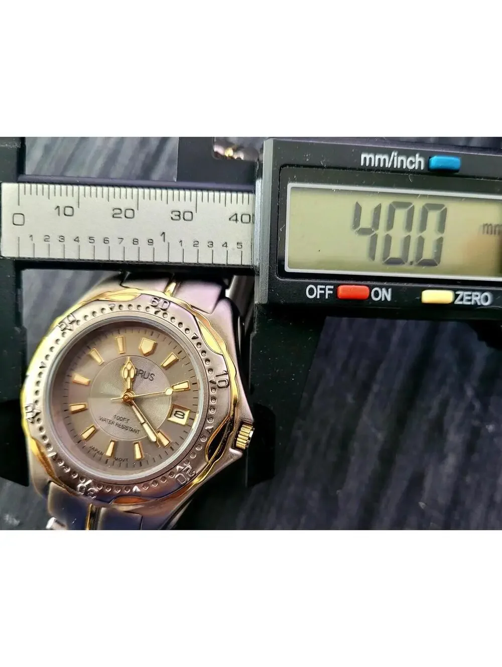 Rare Collectable Vintage Benrus Mens Dive Dress Watch 40mm